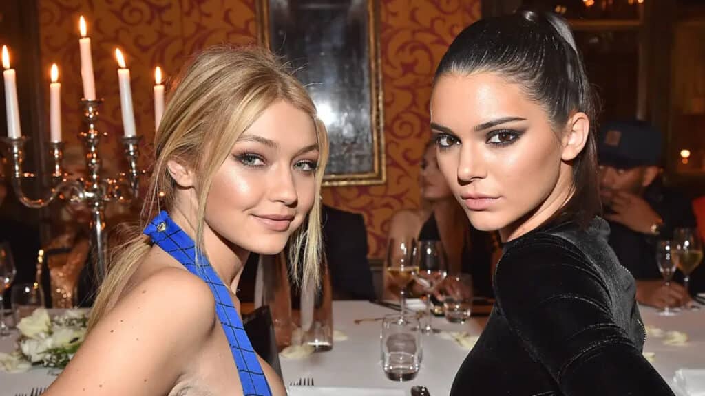 Gigi Hadid and Kendall Jenner