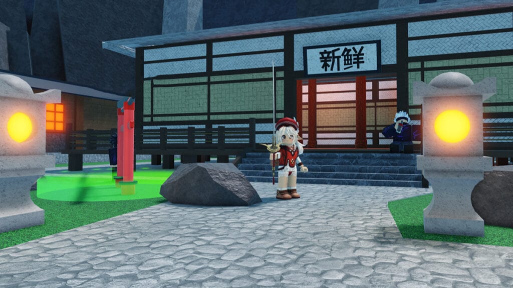 Golden Hilt Showcase in Jujutsu Tycoon