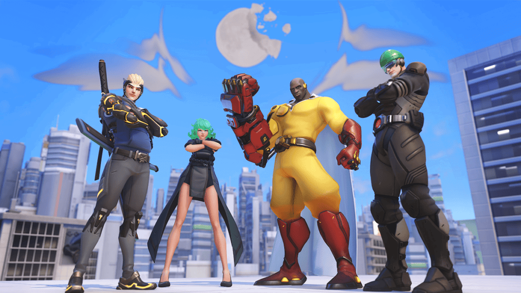 Overwatch 2 One Punch Man Crossover