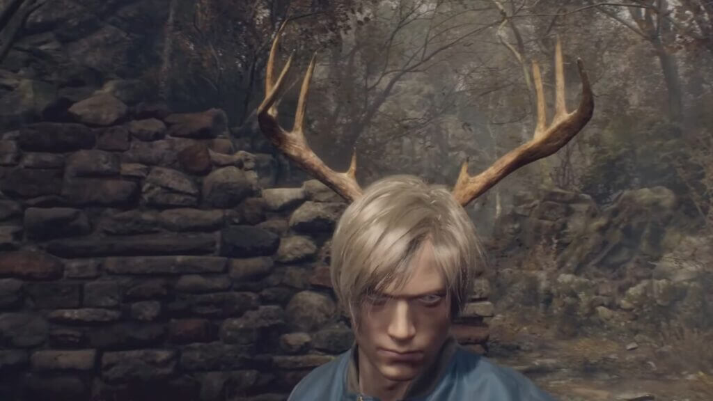 how-to-get-deer-antlers-accessory-in-resident-evil-4-remake