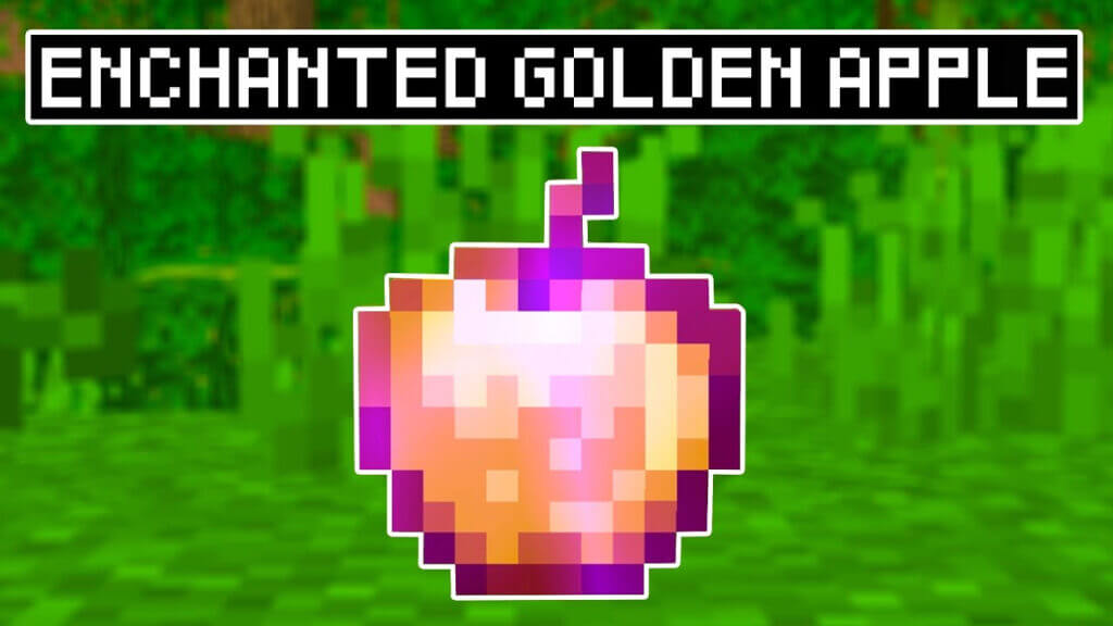 Enchanted Golden Apple in Minecraft