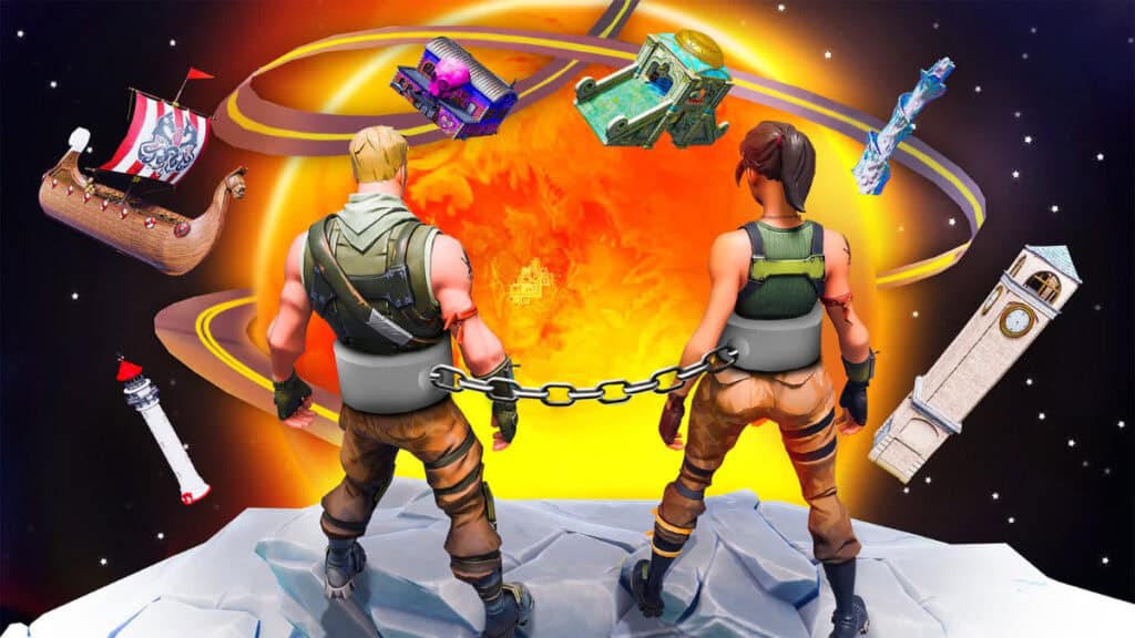 fortnite chained together