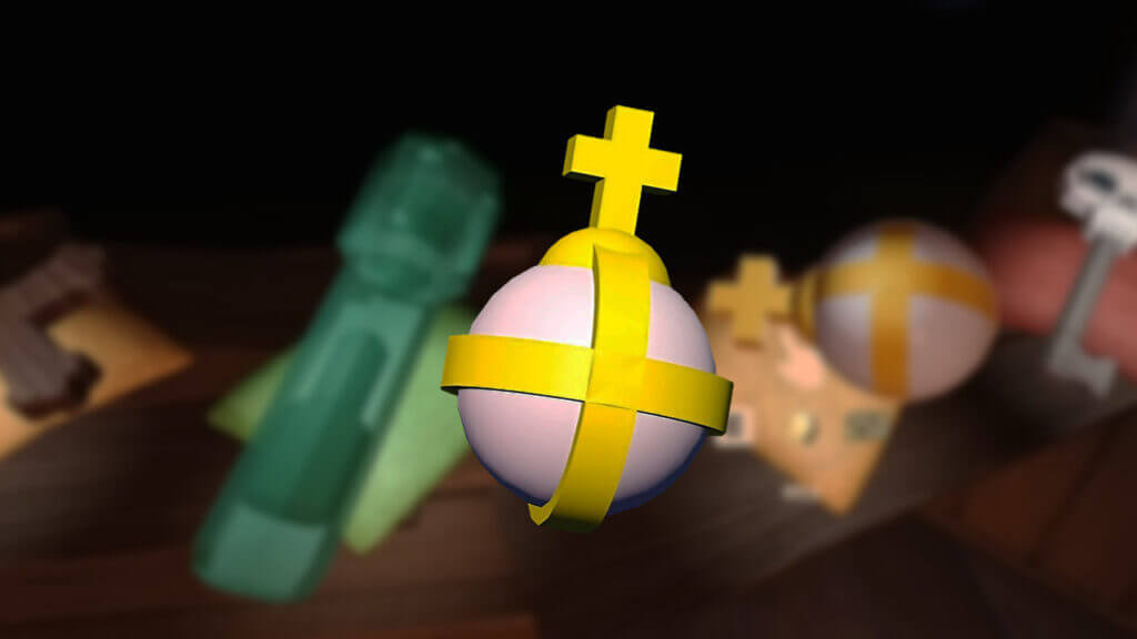 Holy Hand Grenade in Roblox Doors