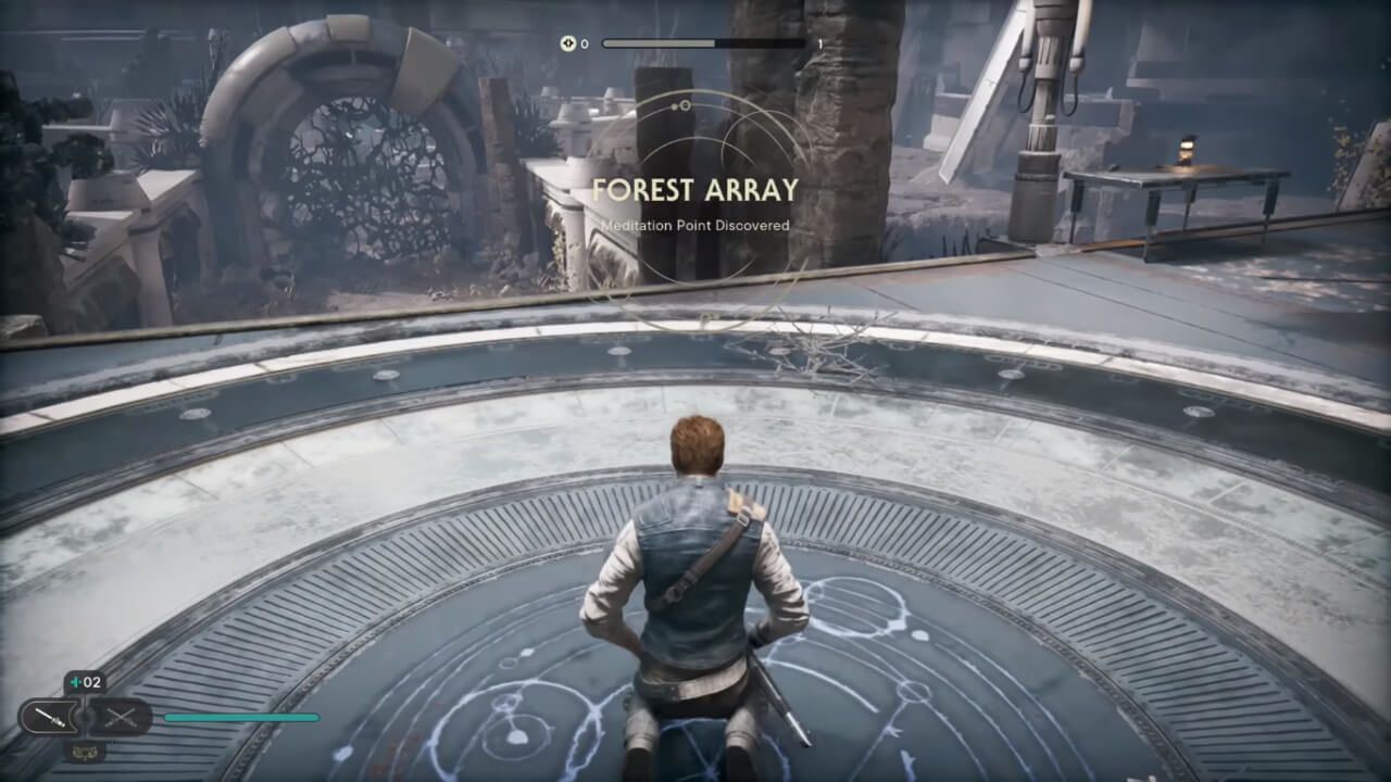 Jedi survivor how to reach the forest array the nerd stash