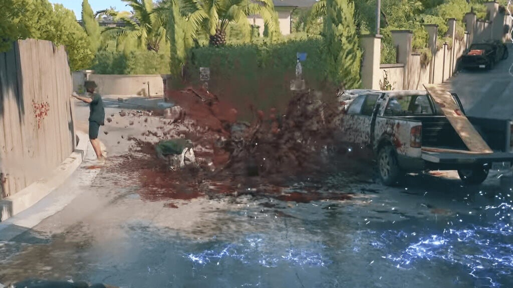 Meat Bait Explosion in Dead Island 2