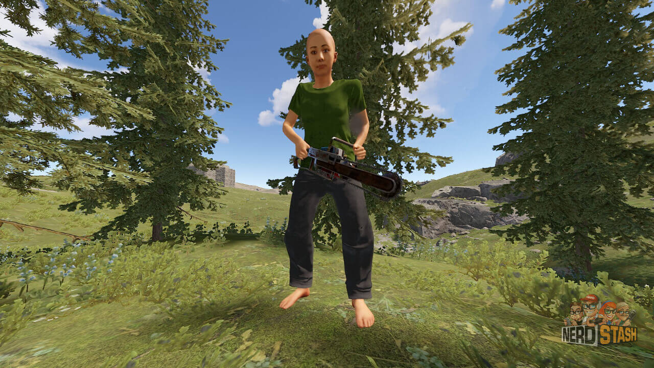 How to Use a Chainsaw in Rust | The Nerd Stash