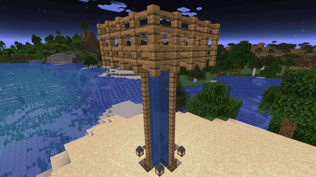 Watchtower in Minecraft