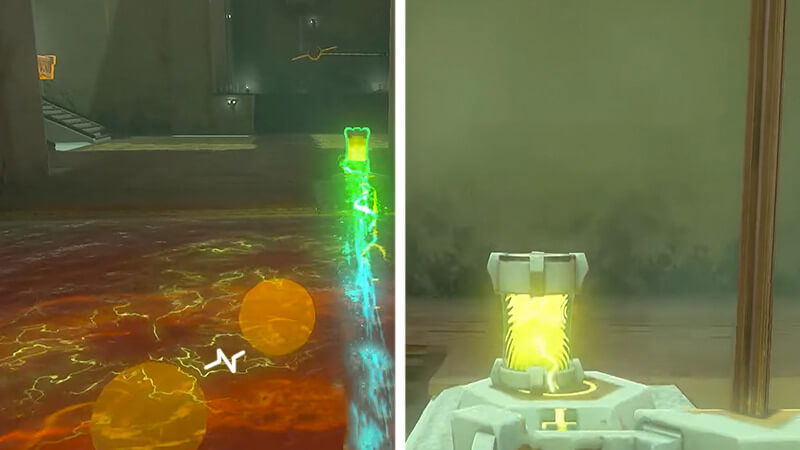 Battery Puzzle Solution for The Power of Water in Zelda Tears of the Kingdom