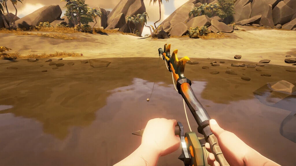 Fishing in Freshwater Pond in Sea of Thieves