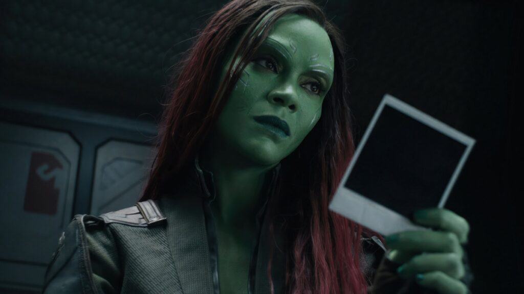 Gamora in The Guardians of The Galaxy 3