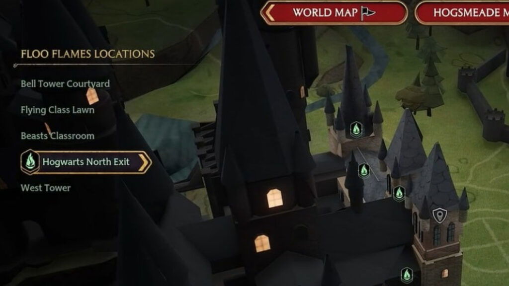 Hogwarts North Exit in Hogwarts Legacy