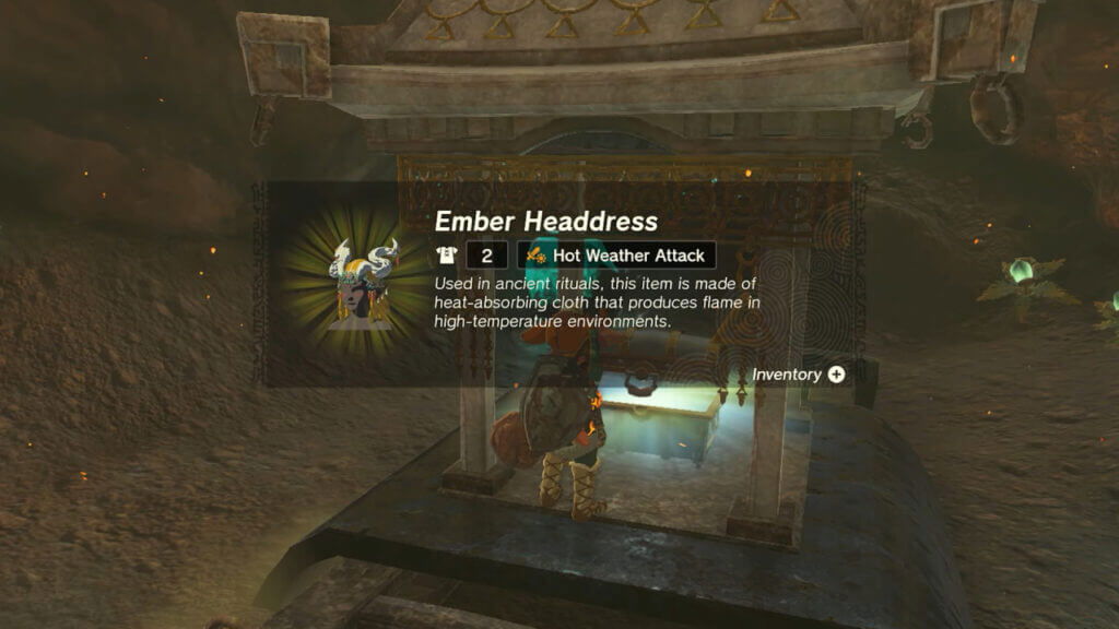 How to get the Ember Headdress in Zelda Tears of the Kingdom Feature Image