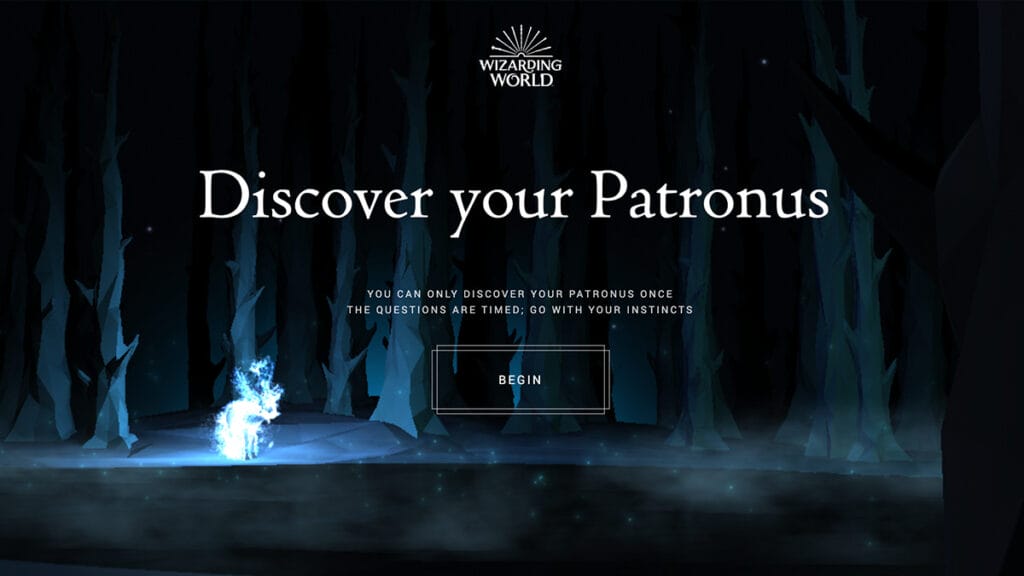 Patronus in Hogwarts Legacy Wizarding World