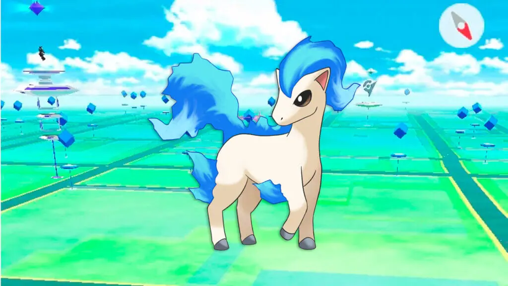 Shiny Ponyta Pokemon GO