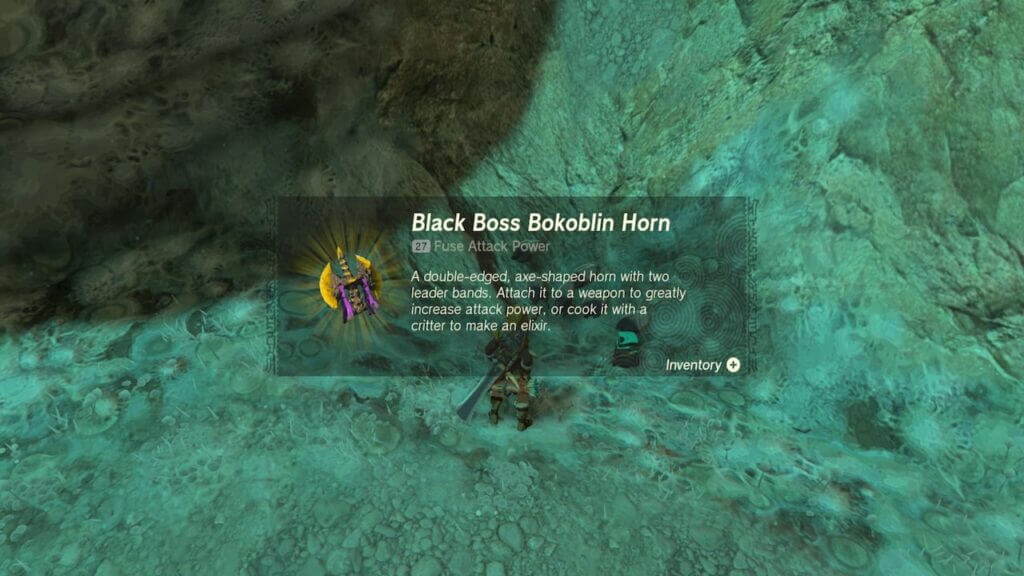 how to get boss bokoblin horns zelda