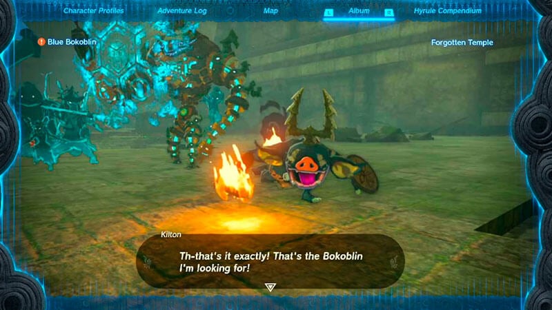 Bokoblin photo in Zelda: Tears of the Kingdom