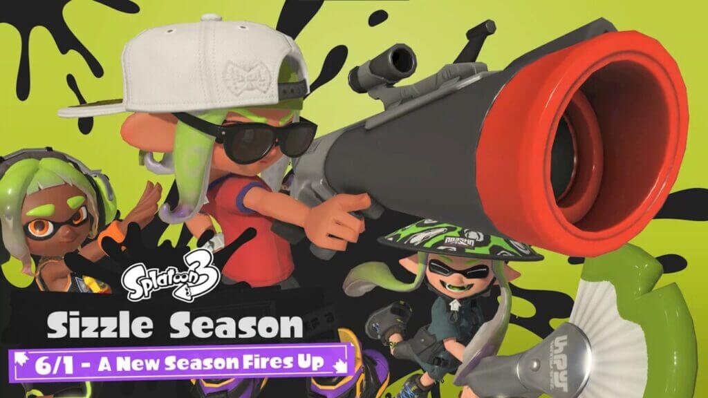 Sizzle Season is here in Splatoon 3!