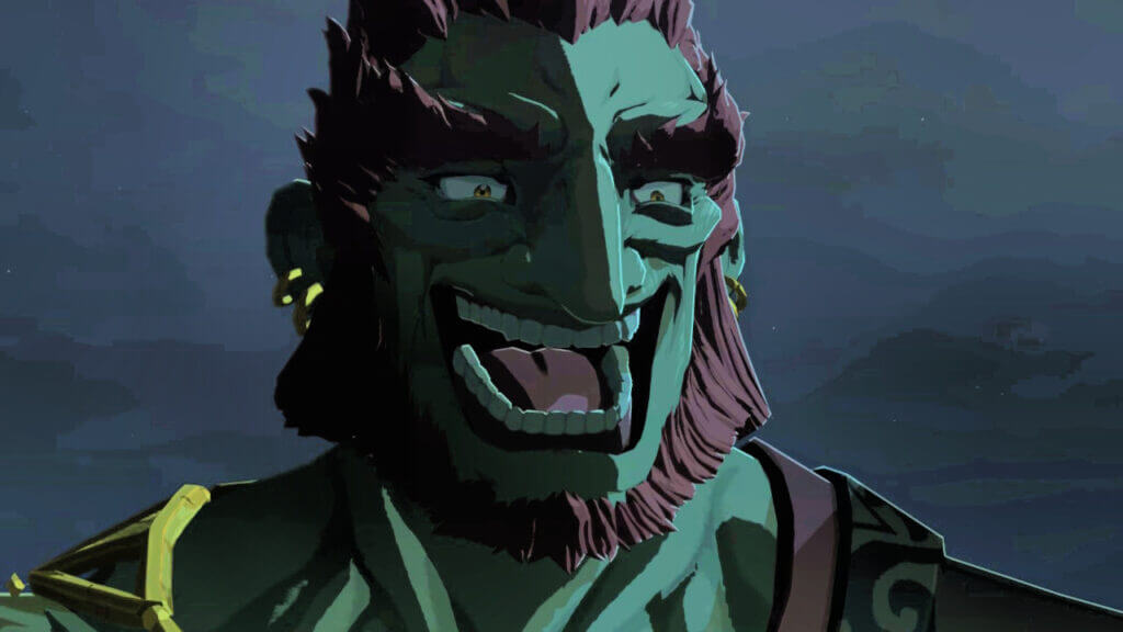 ganon smiling