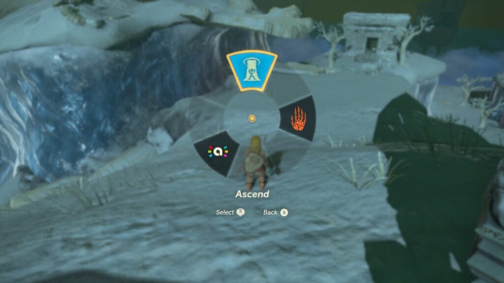 How to unlock the Ascend ability in "Zelda: Tears of the Kingdom"