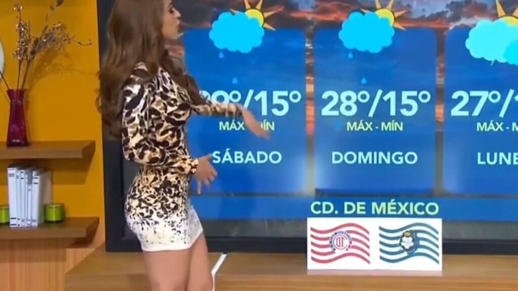 Mexican Weathergirl Yanet Garcia