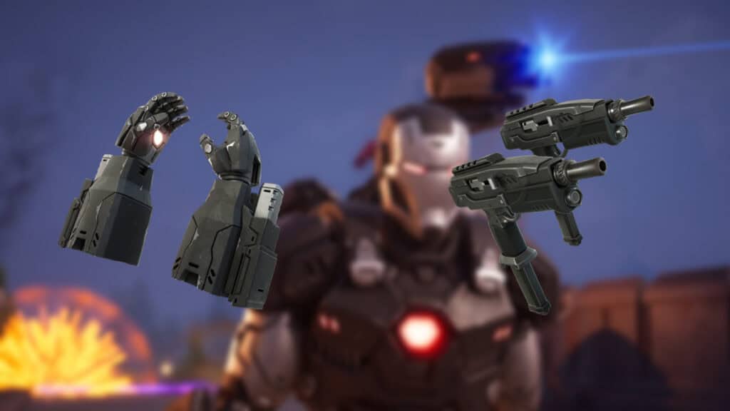 Fortnite SMGs and War Machine weapons