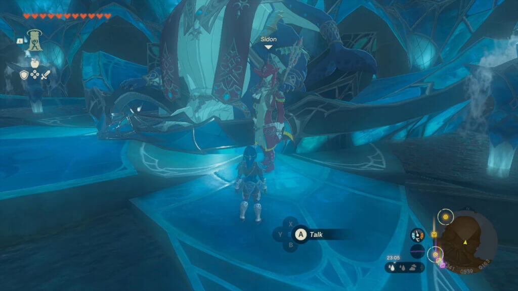 Image of Image of Secret Treasure Under the Great Fish quest in Zelda Tears of the Kingdom