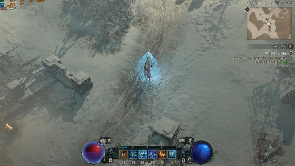 Ice Armor in Diablo 4 Sorcerer Build