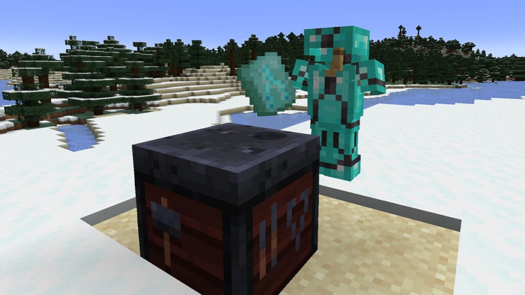 minecraft armor stand tide armor trim showcase