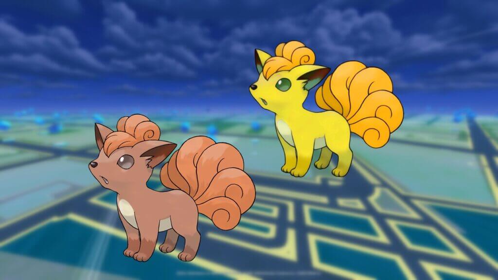 Shiny Vulpix Pokemon Go