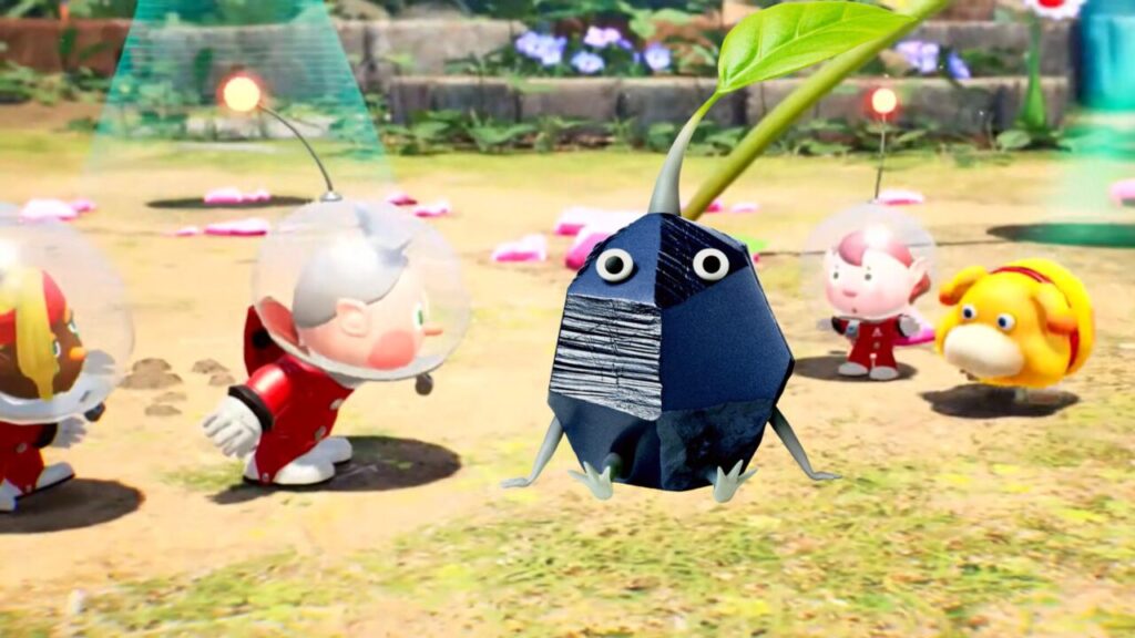 PIkmin 4 rock pikmin is sitting