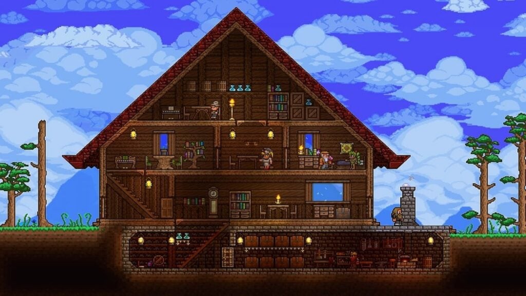 how to make stairs terraria