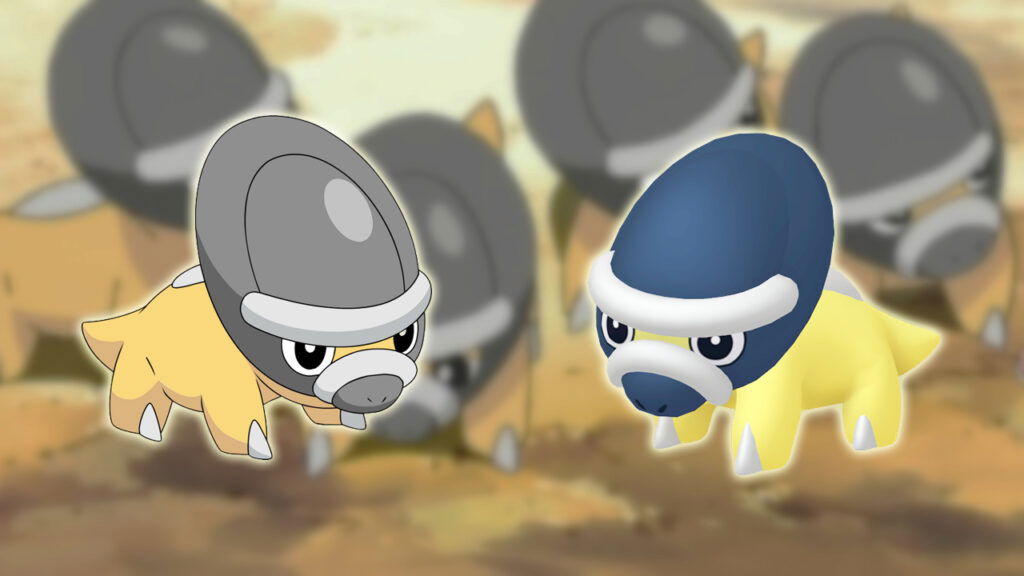 Shiny Shieldon Pokemon Go