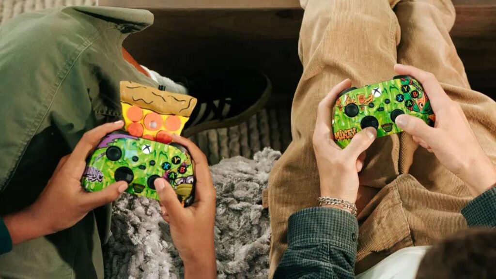 xbox tmnt controller pizza