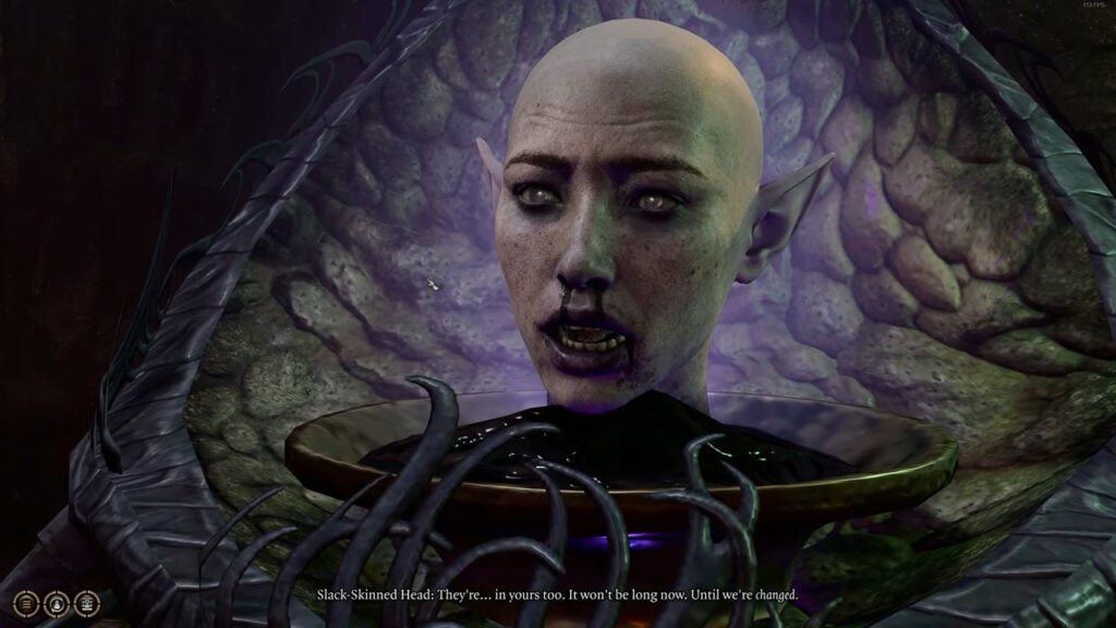 Slack-Skinned Head Mind in Baldur's Gate 3