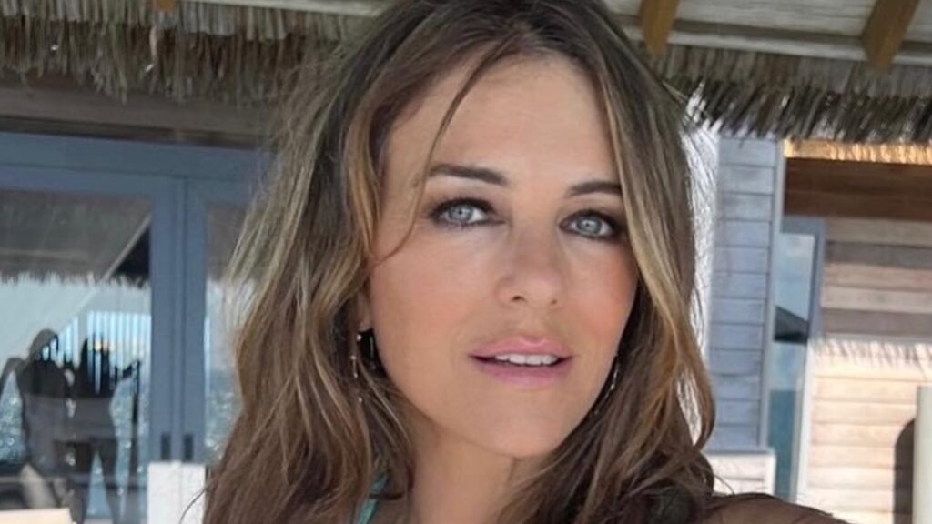 Elizabeth Hurley close up