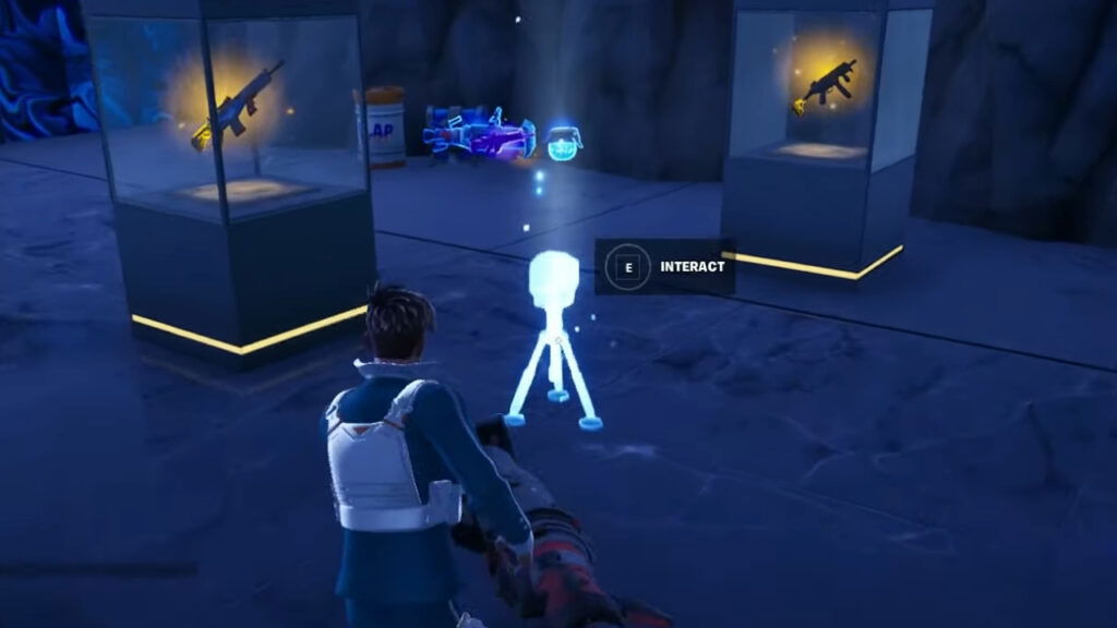 deploy a scanner in the vault Fortnite