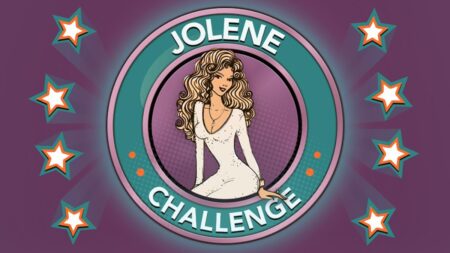 The logo for the Jolene Challenge in BitLife