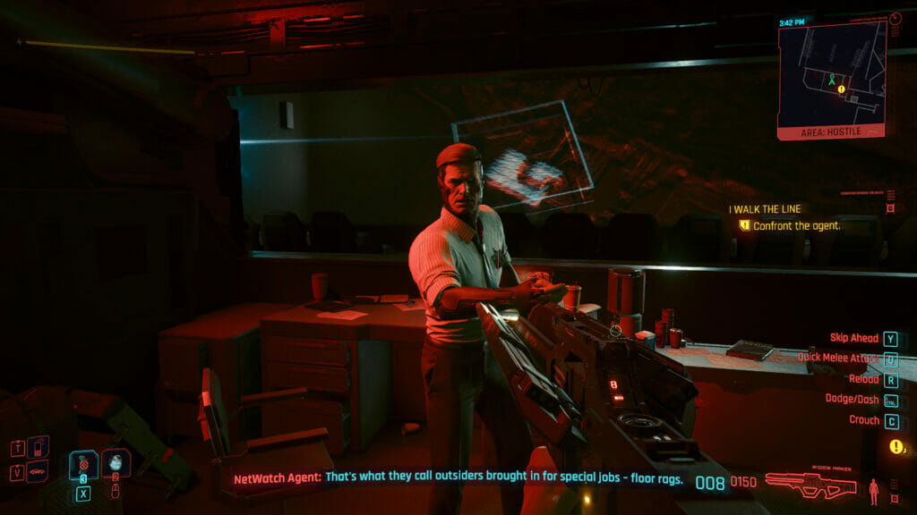 Netwatch Agent Cyberpunk 2077