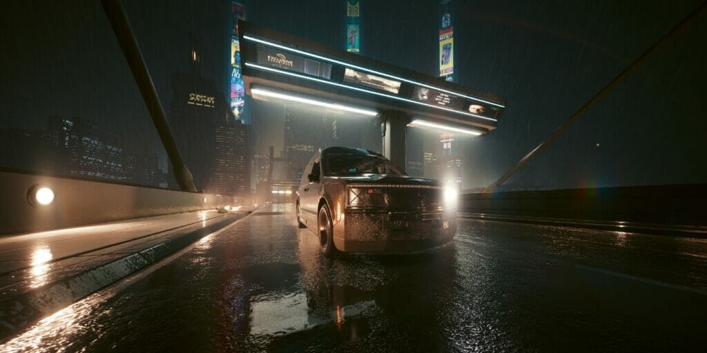 Songbird's van in Cyberpunk 2077