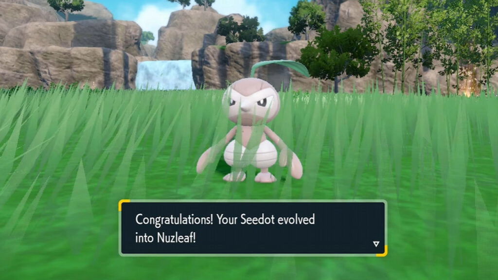 How To Get (& Evolve) Nuzleaf in Pokemon Scarlet and Violet The Teal Mask