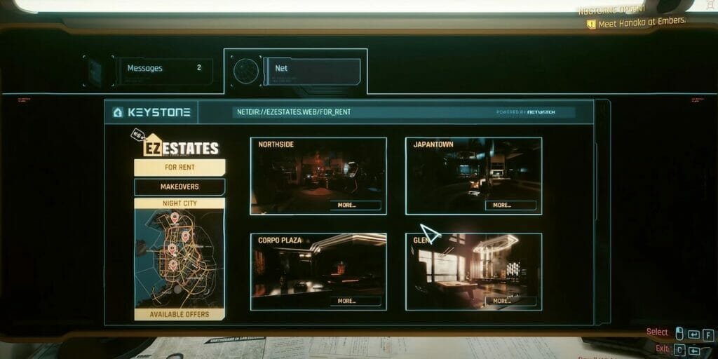 How To Get New Apartments in Cyberpunk 2077 - Getting new apartment