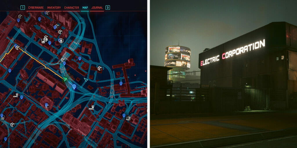 cyberpunk 2077 thermal katana location