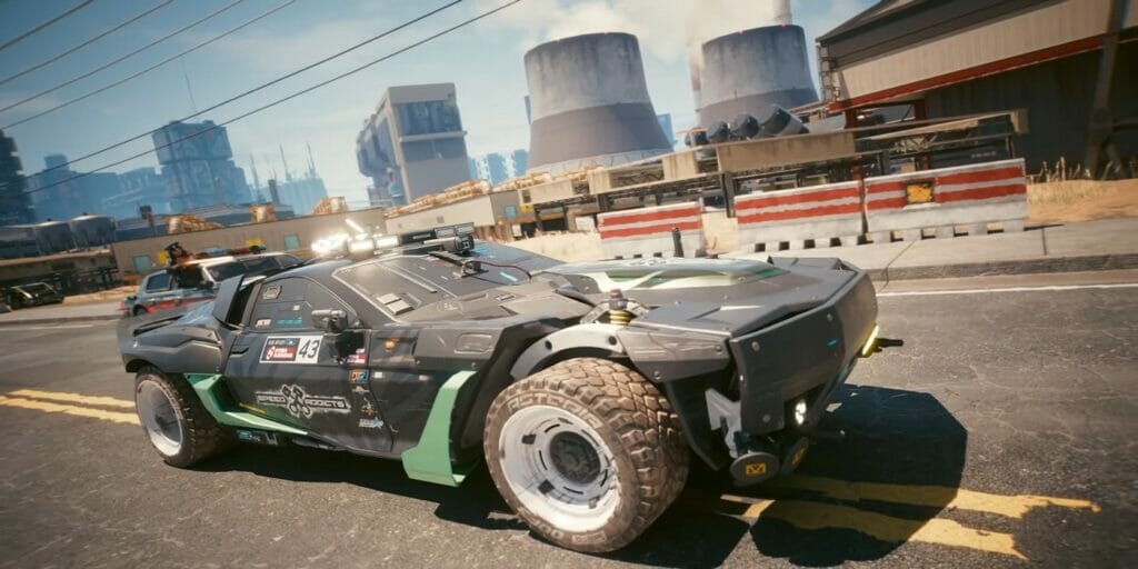 Ken Block Car in Cyberpunk 2077