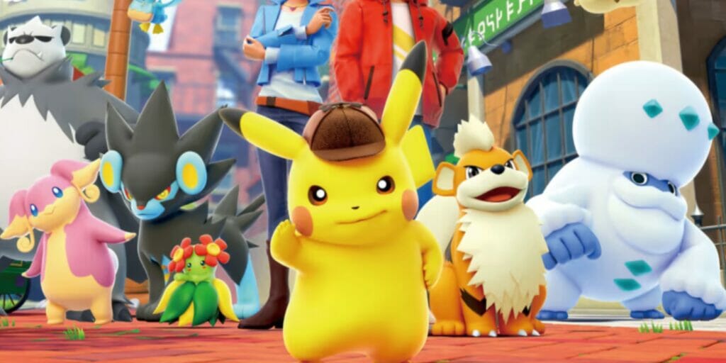 detective pikachu returns nintendo switch art