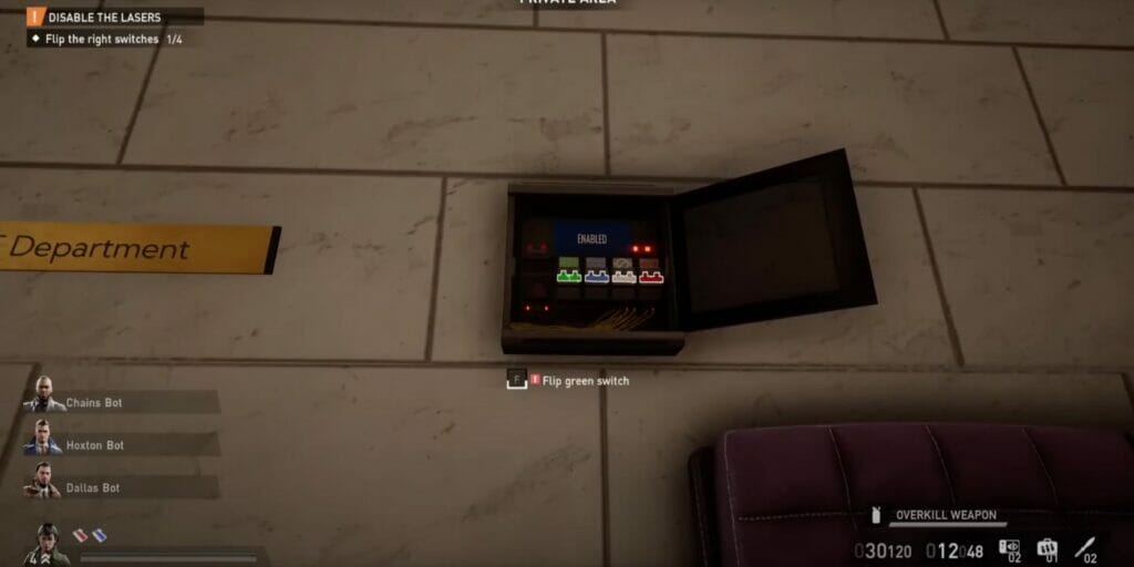 Payday 3: switchbox