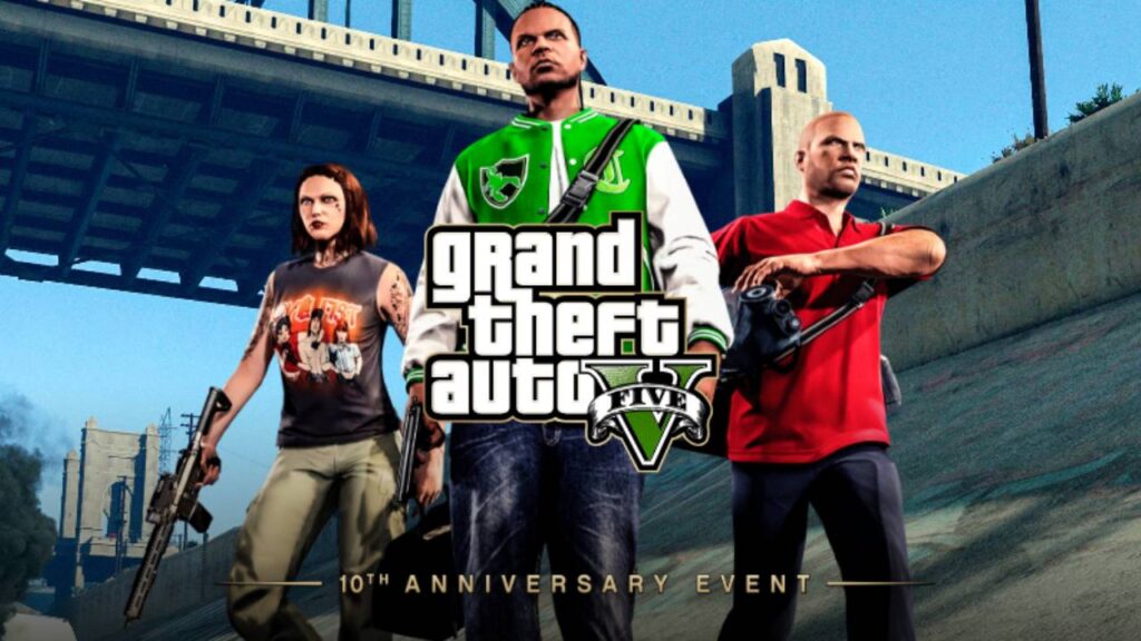 gta online 10 year gta anniversary event