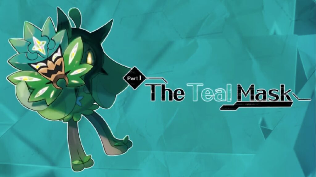 the teal mask pokemon scarlet and violet dlc art