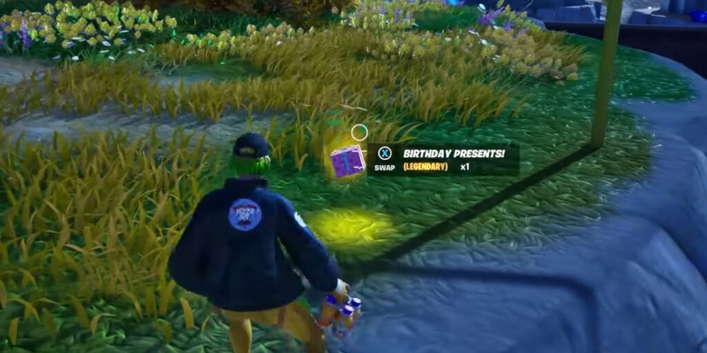 where to find birthday presents in fortnite