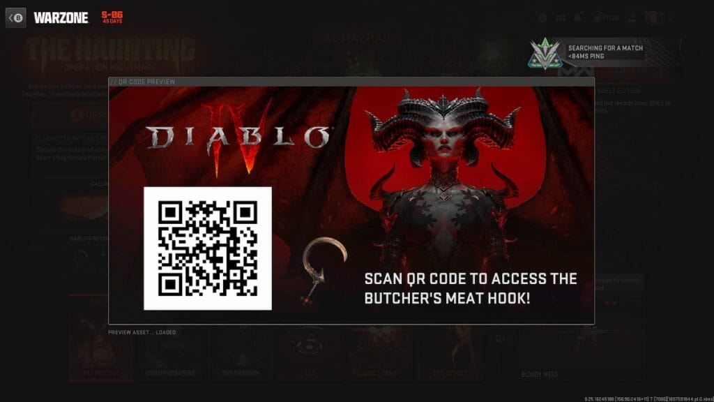 Diablo IV Reward Warzone