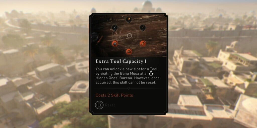 Extra Tool Capacity Skill